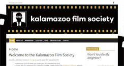 Desktop Screenshot of kalfilmsociety.net